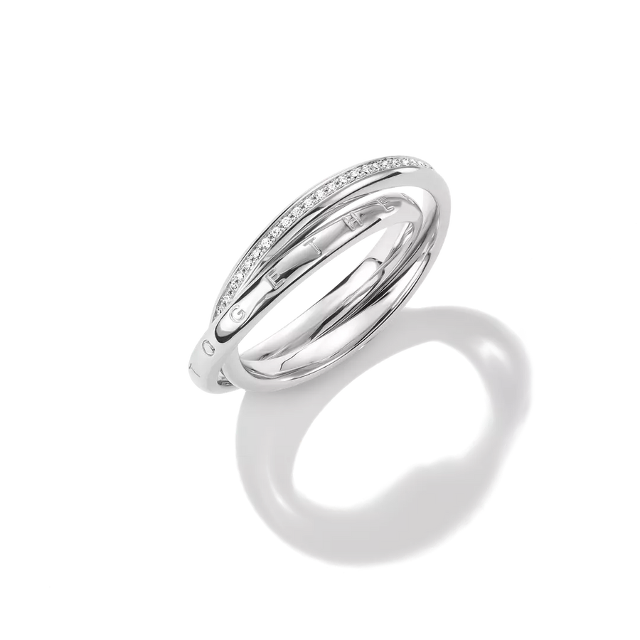 Thomas Sabo Sterling Silver Together Ring TR2548-051-14