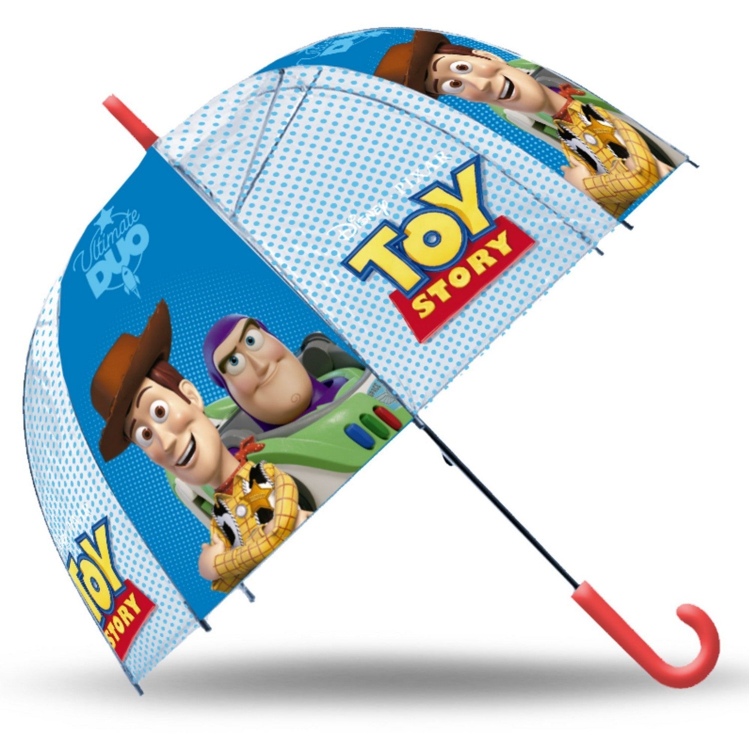 Kids Film And Cartoon Transparent Bell Umbrella 46Cm Toy Story TS00001