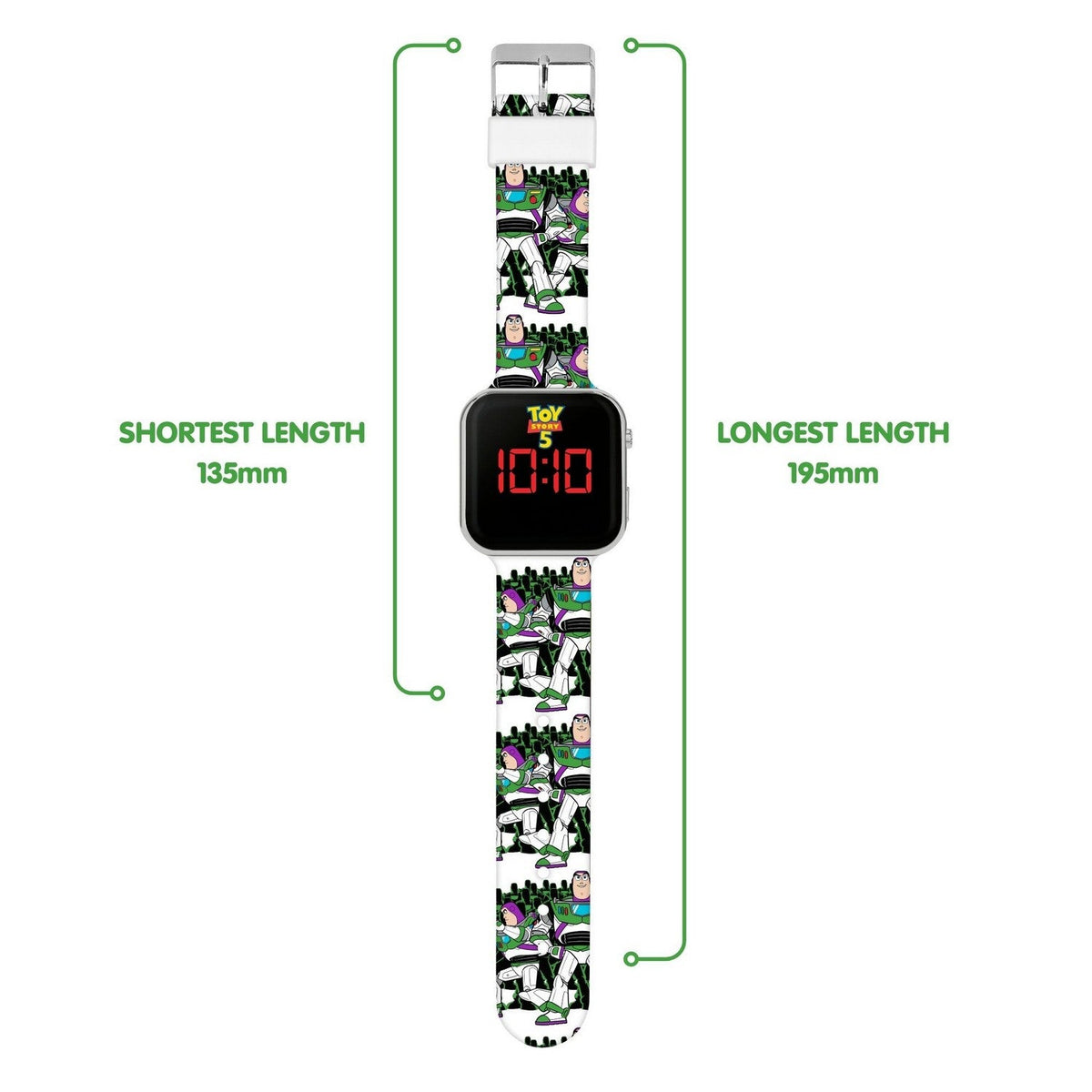 Kids Film And Cartoon Toy Story 5 Led Watch TSF4003