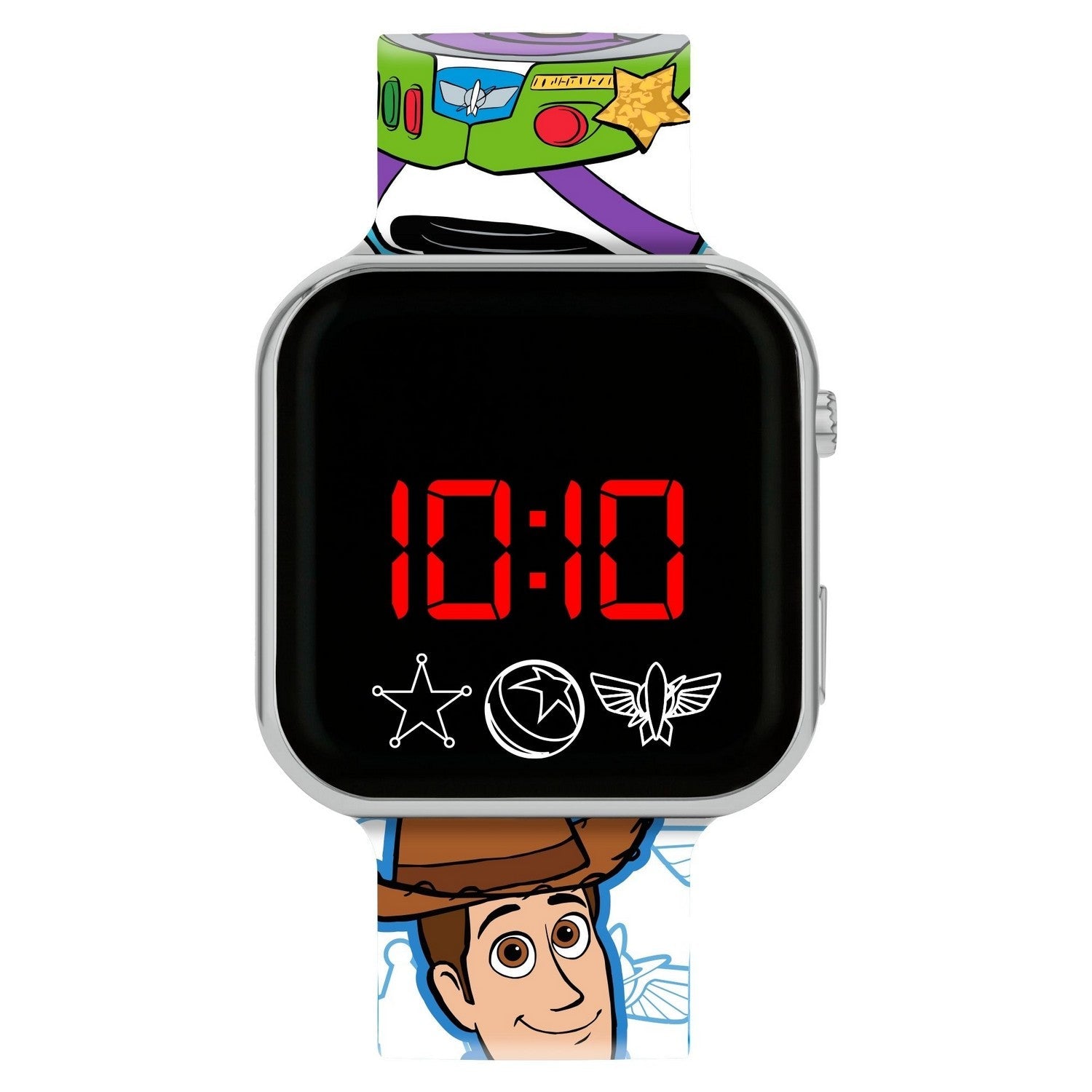 Kids Film Cartoon Toy Story Buzz Woody Led Watch TSF4022