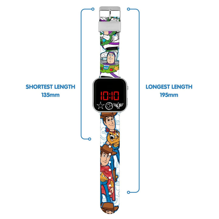 Kids Film And Cartoon Toy Story Buzz Woody Led Watch TSF4022