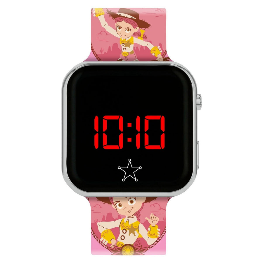 Kids Film Cartoon Toy Story Jessie Led Red Watch TSF4023
