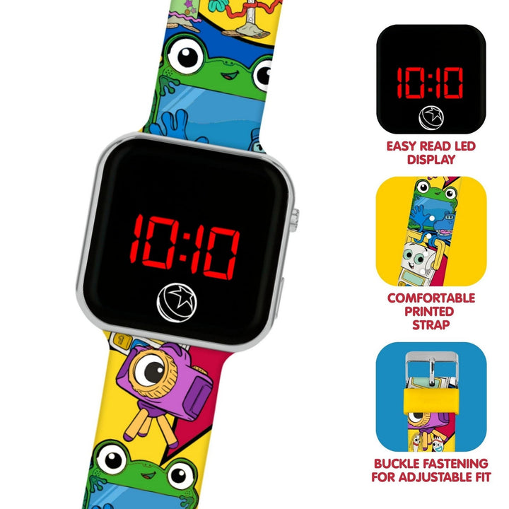 Kids Film And Cartoon Toy Story 5 Led Watch TSF4024