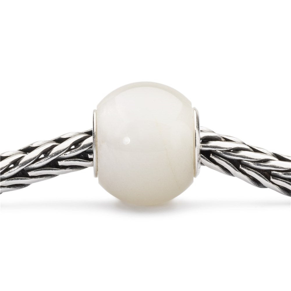 Trollbeads Round White Moonstone TSTBE-00017