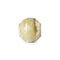 Green stone ring on a white background