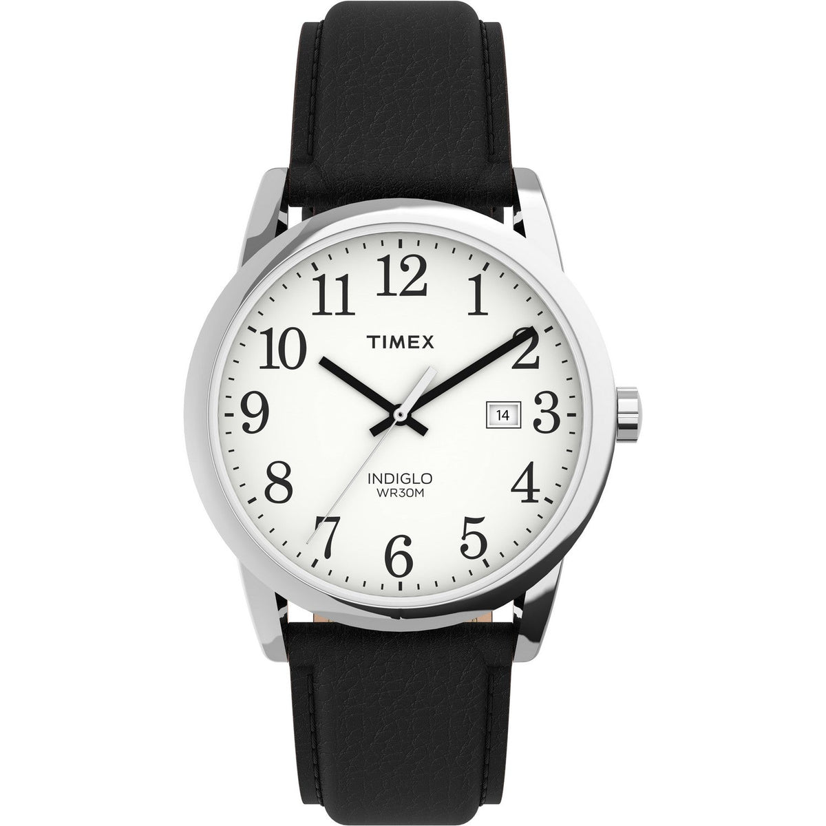 Timex Market Mens Easy Reader Brass White Dial Watch TW2P75600