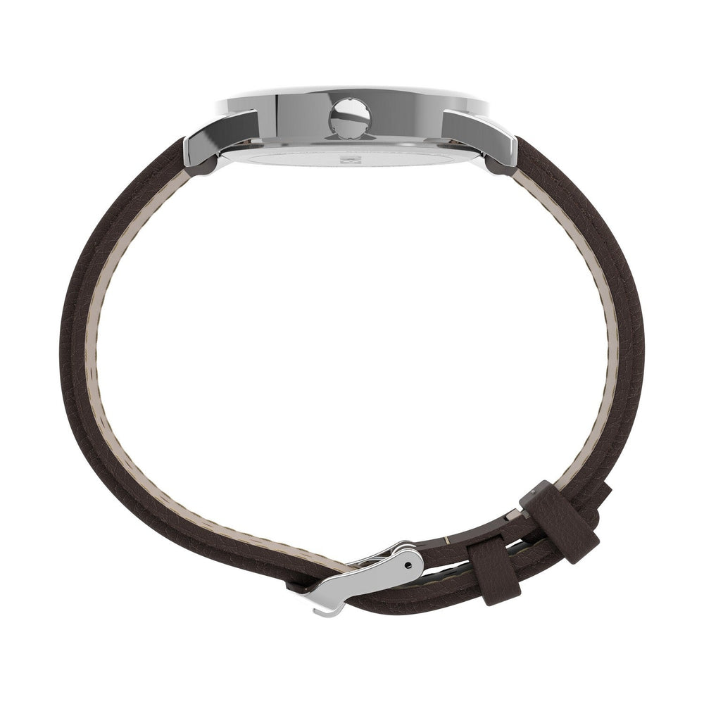 Timex Market Mens Easy Reader Brass Blue Dial Watch TW2P75900