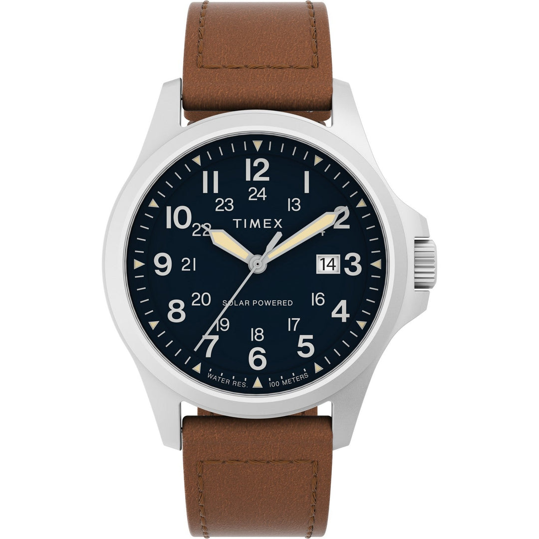 Timex Mens Expedition North Stainless Steel Blue Dial Watch TW2V03600