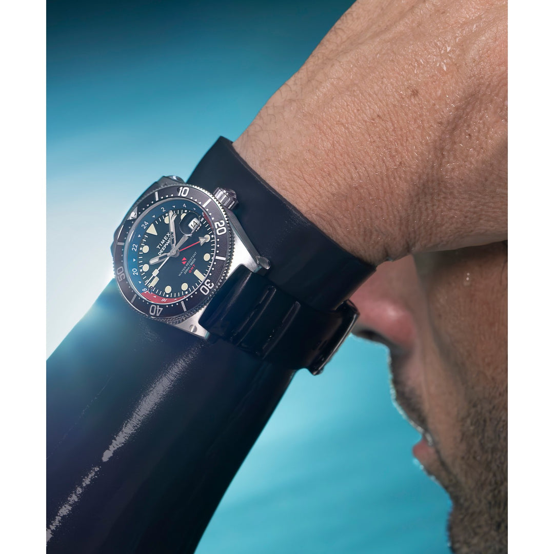Timex Gents Deep Water Black Watch TW2W75000