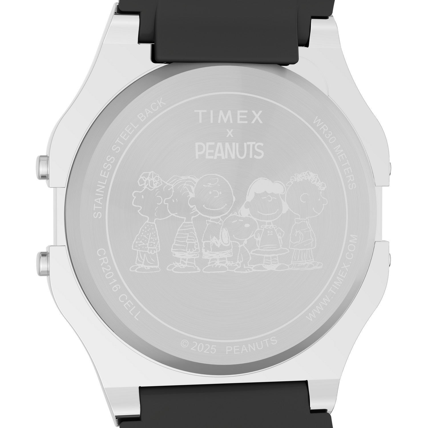 Timex Mens Peanuts Brass Digital Dial Watch TW2W90100