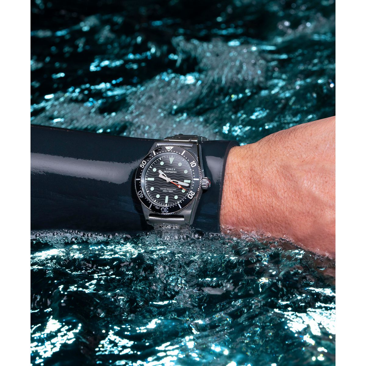 Timex Gents Deep Water Black Watch TW2W95200
