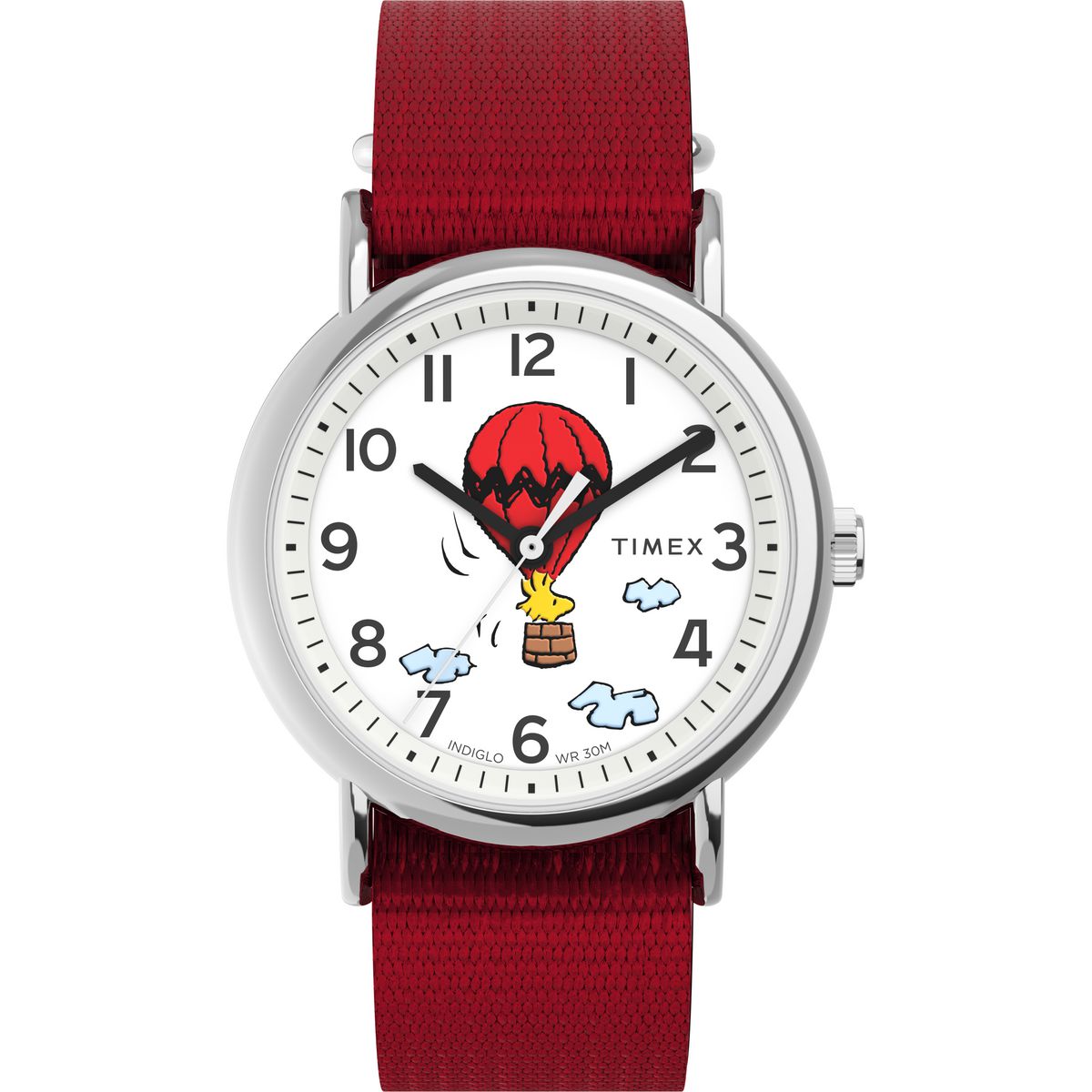Timex Peanuts Brass White Dial Watch TW2Y11700