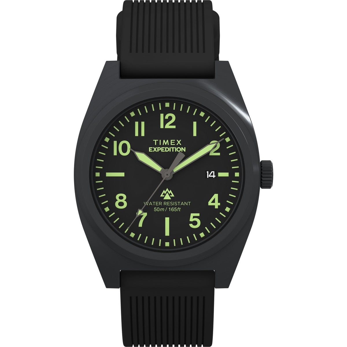 Timex Mens Expedition North Brass Black Dial Watch TW2Y18100
