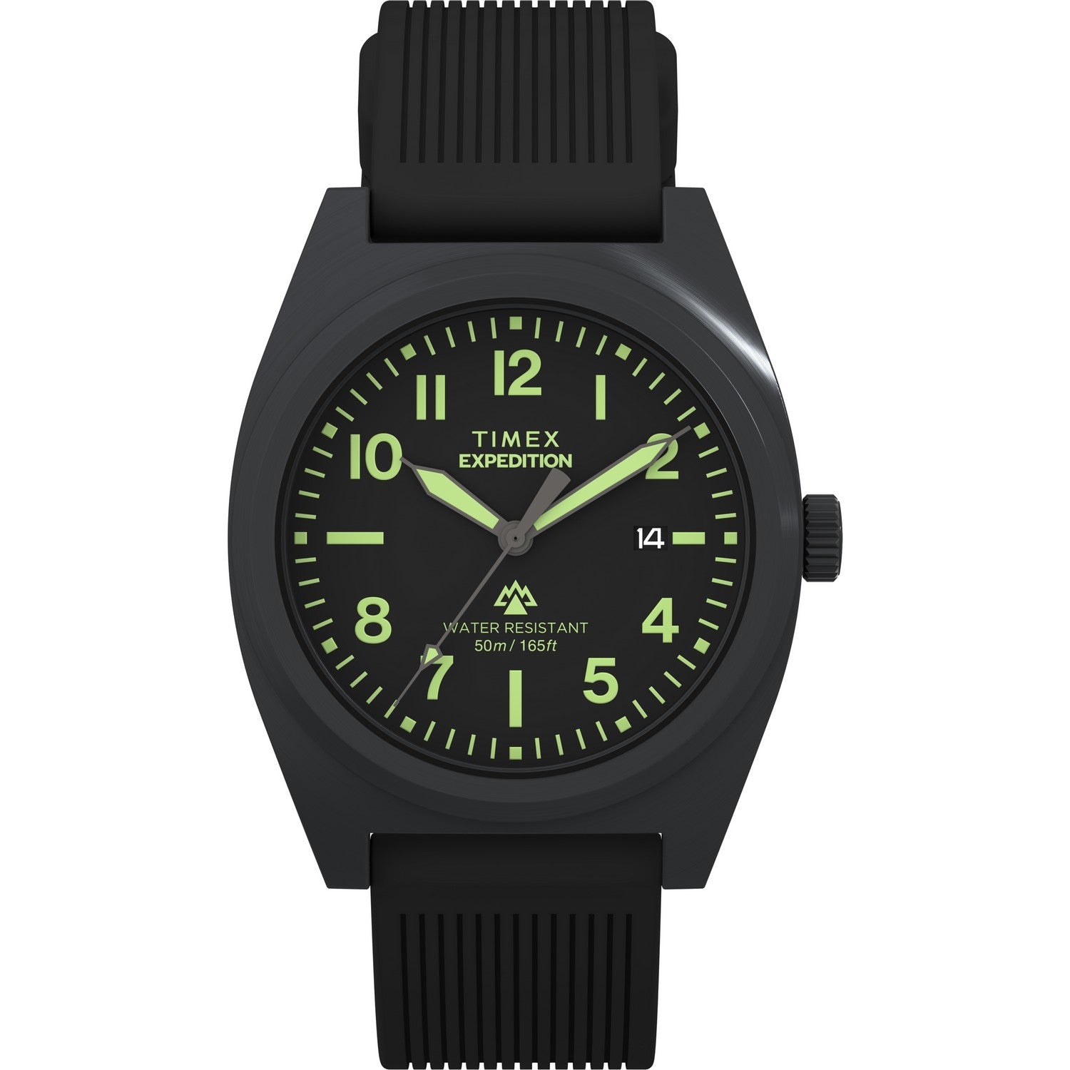 Timex Mens Expedition North Brass Black Dial Watch TW2Y18100