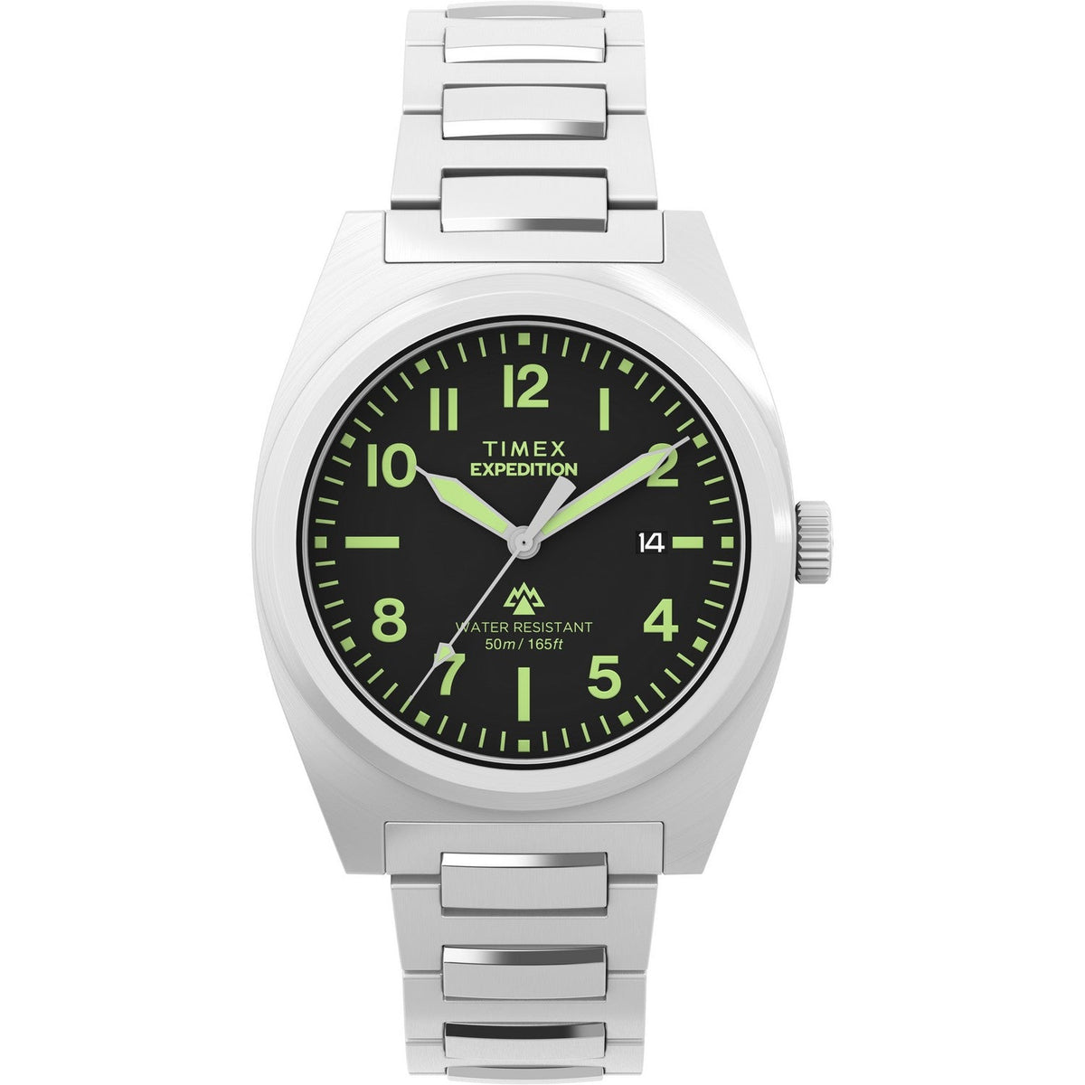 Timex Mens Expedition North Brass Black Dial Watch TW2Y18300