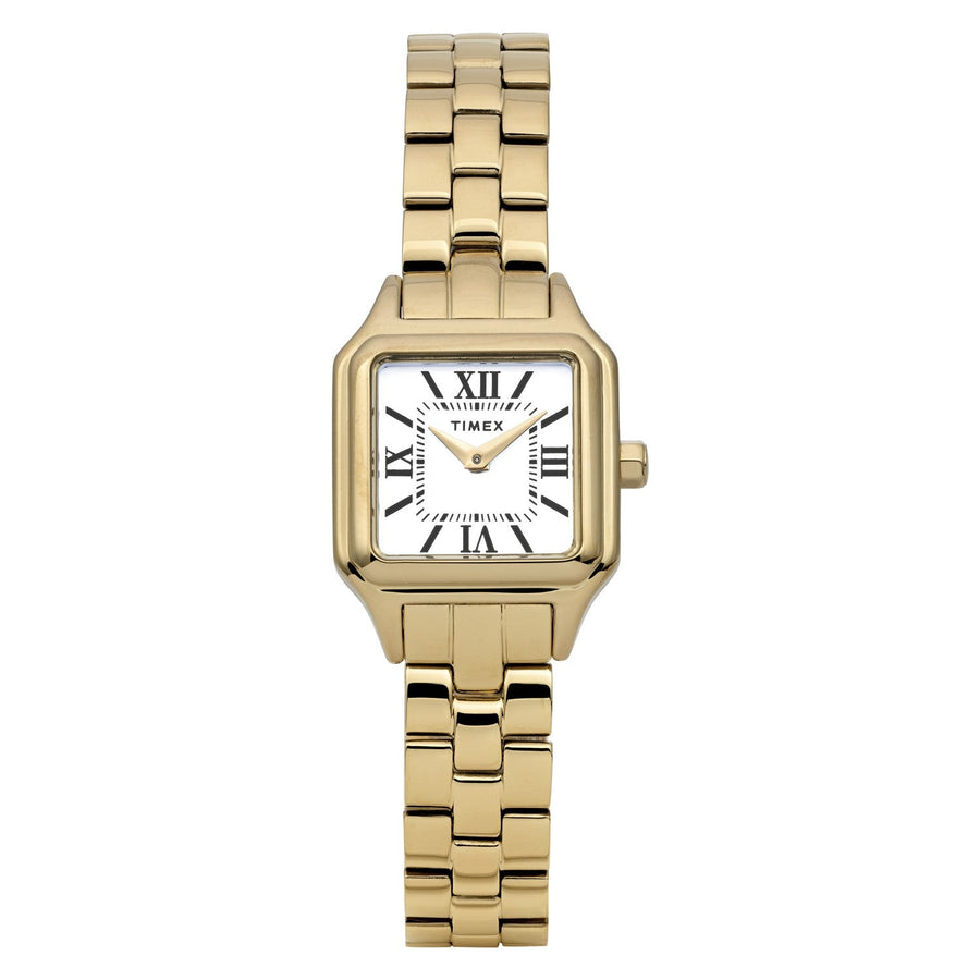 Timex Women's Trend Brass White Dial Watch TW2Y23700