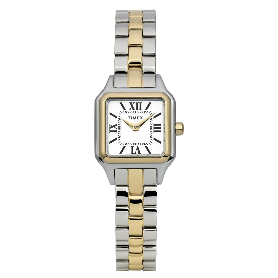 Timex Women's Trend Brass White Dial Watch TW2Y23900