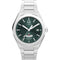 Timex Mens Q Timex Stainless Steel Green Dial Watch TW2Y24800