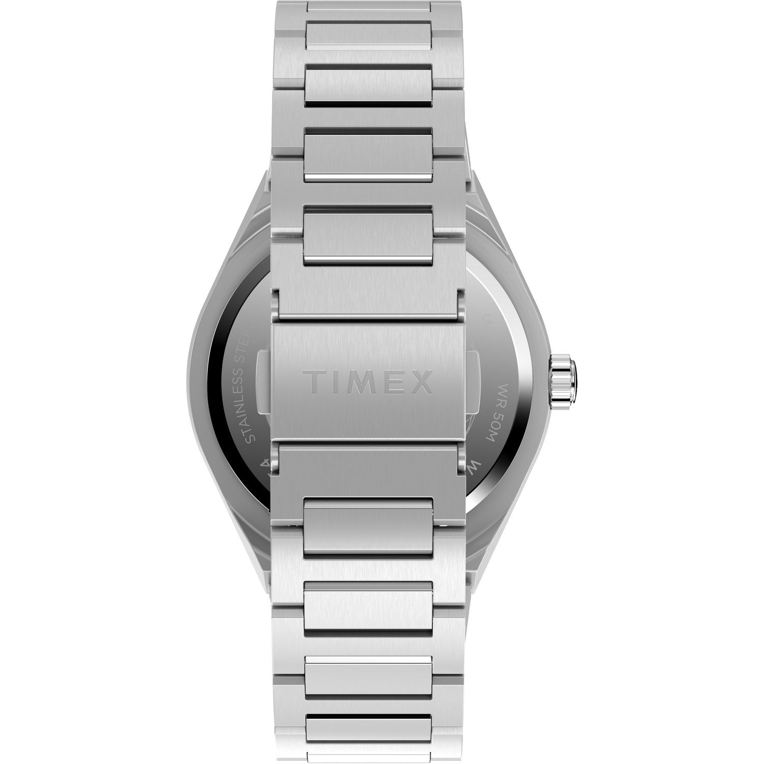 Timex Mens Q Timex Stainless Steel Green Dial Watch TW2Y24800
