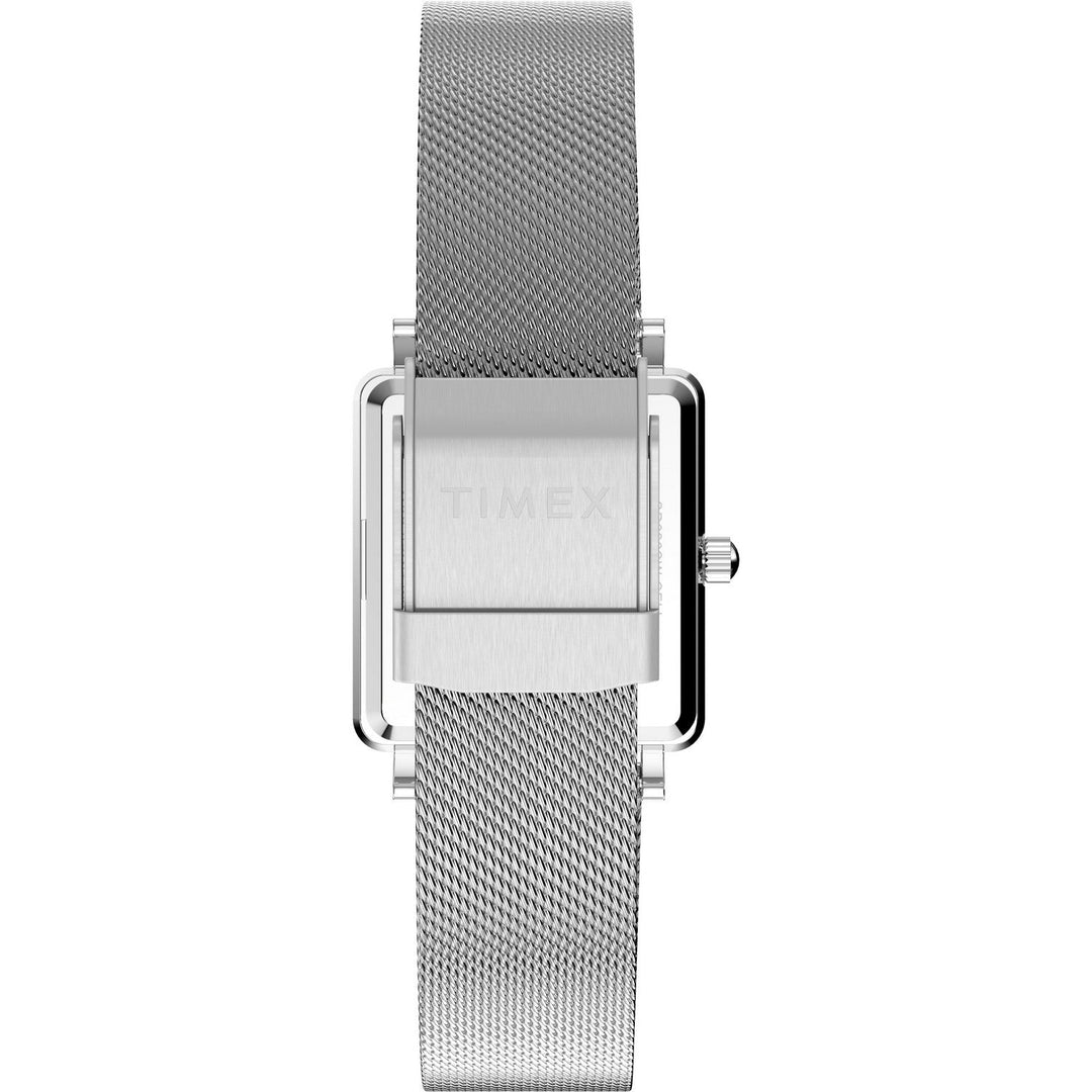 Timex Womens Trend Brass Silver-Tone Dial Watch TW2Y26300