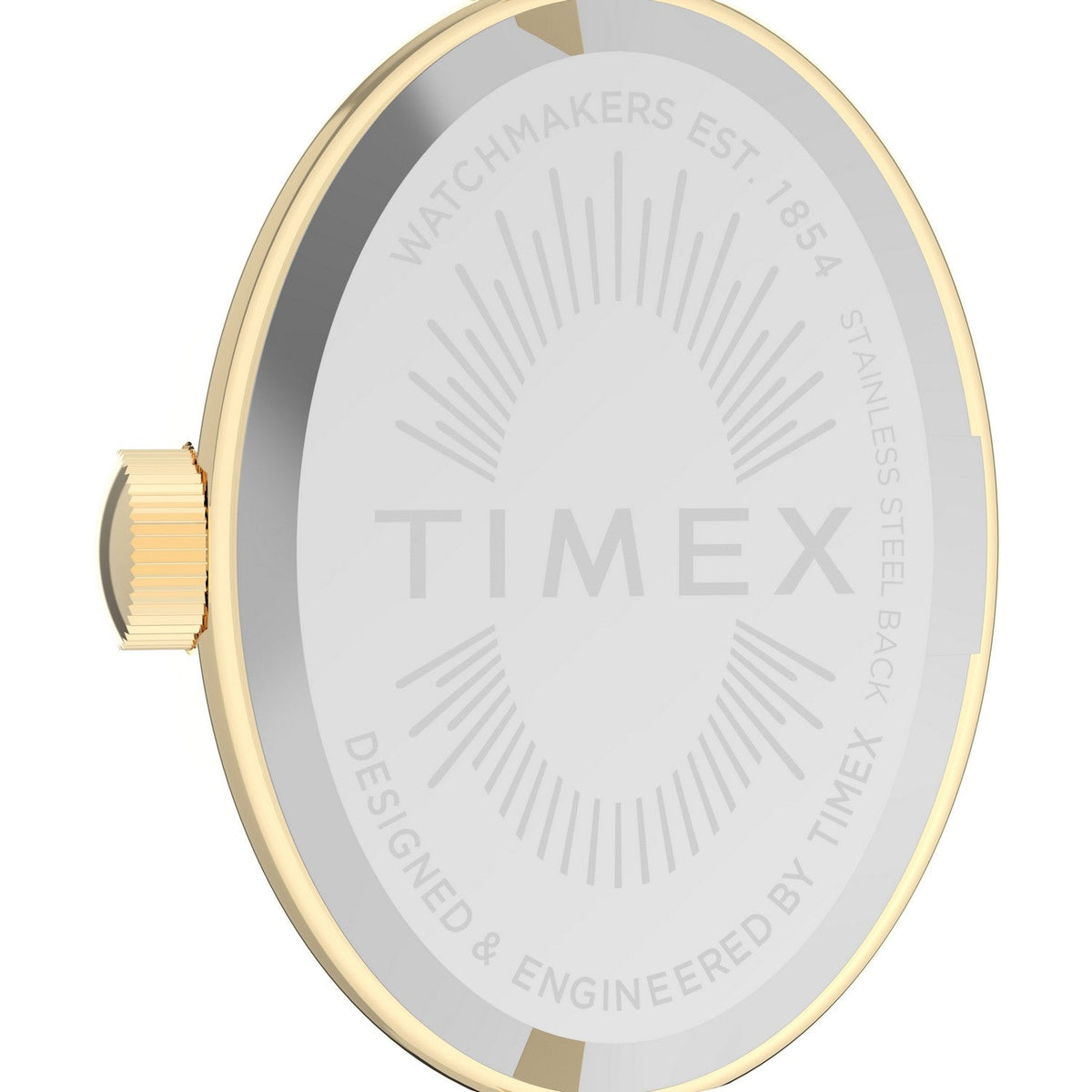 Timex Womens Trend Brass White Dial Watch TW2Y27200