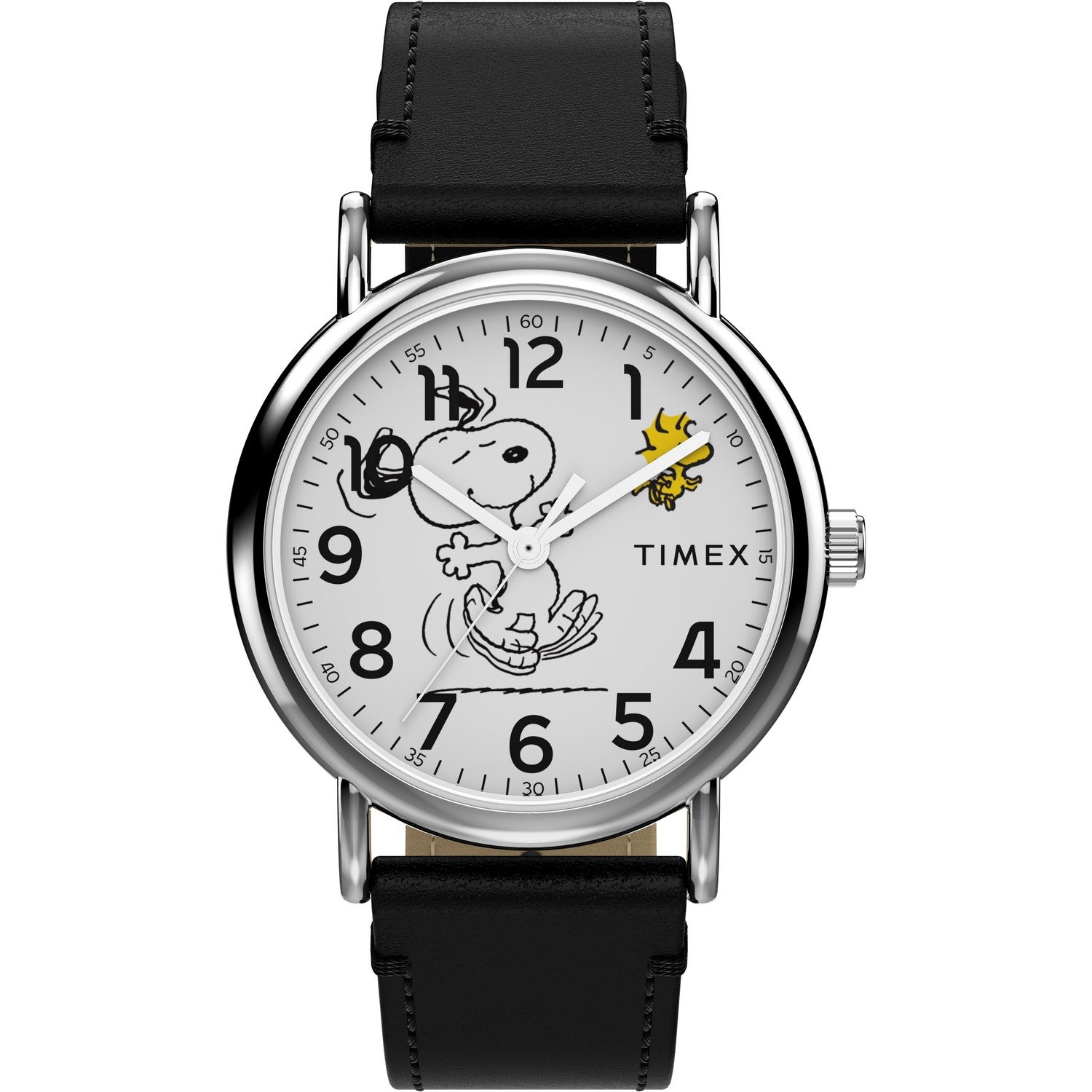 Timex Peanuts Brass White Dial Watch TW2Y31000