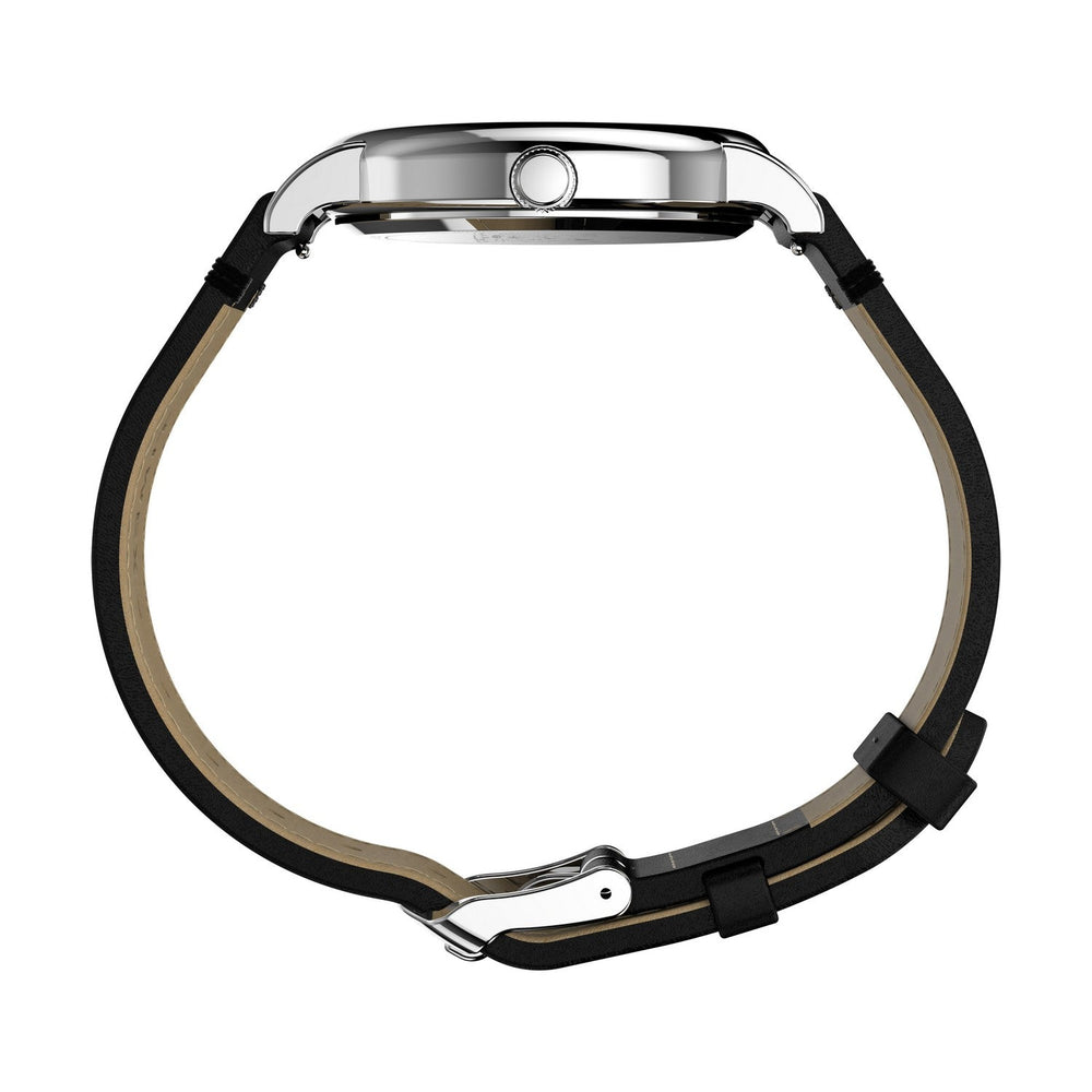 Timex Peanuts Snoopy Dancing Brass White Dial Watch TW2Y31000