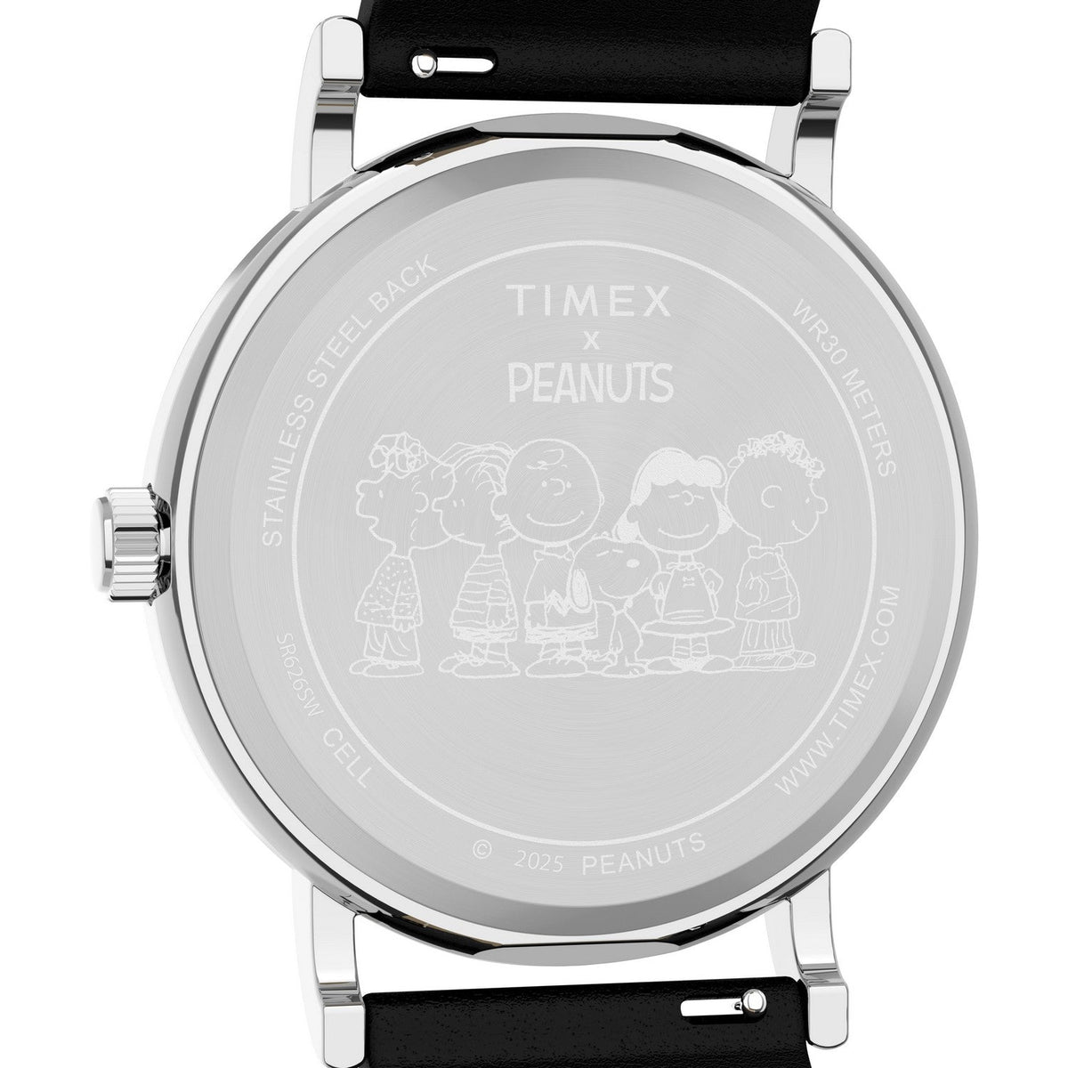 Timex Peanuts Brass White Dial Watch TW2Y31000