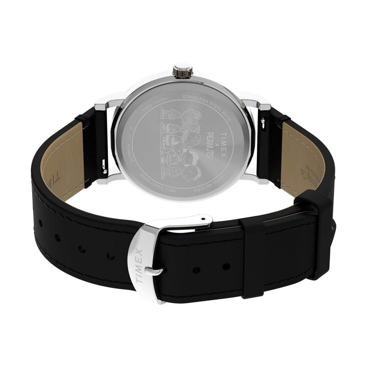 Timex Peanuts Brass White Dial Watch TW2Y31000