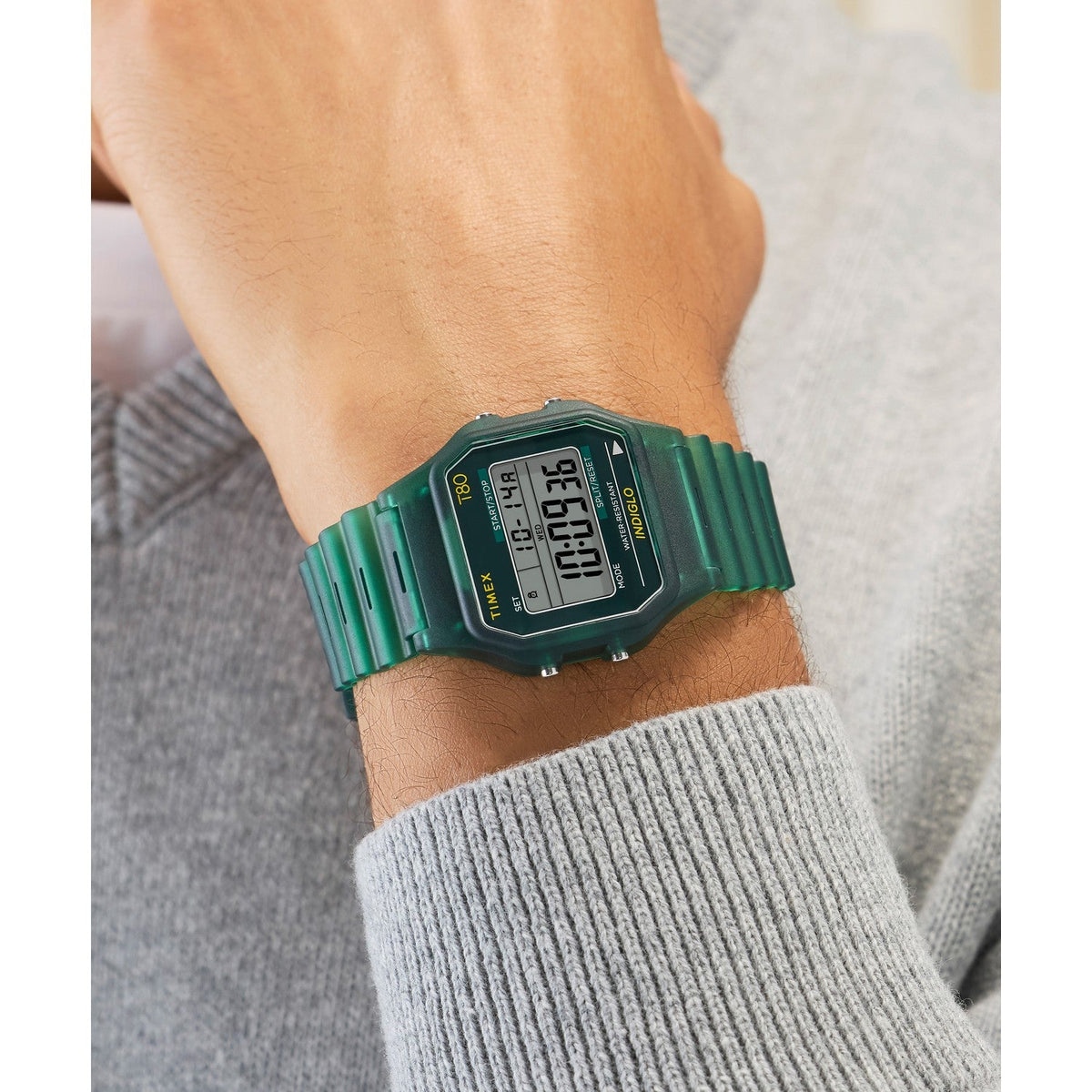 Timex Timex 80 RESIN Digital Dial Watch TW2Y34100