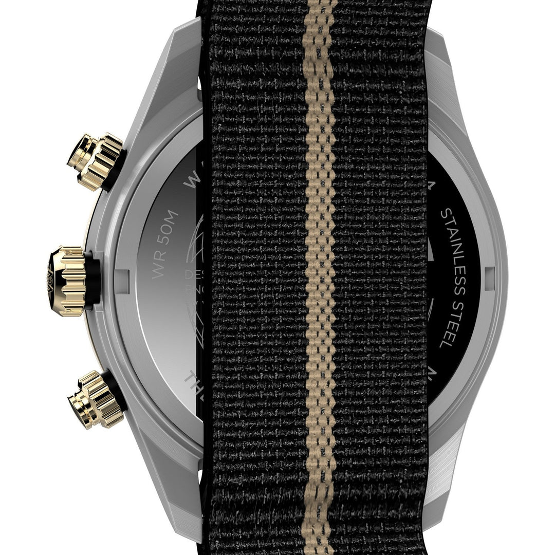 Timex Mens Waterbury Stainless Steel Black Dial Watch TW2Y35400