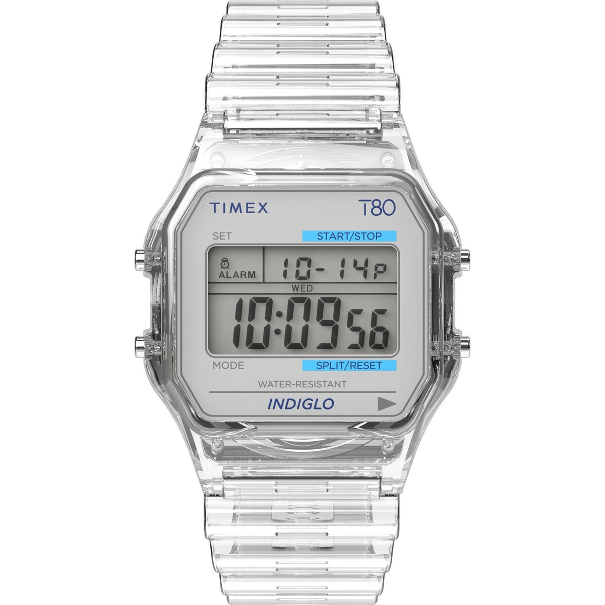Timex Timex 80 RESIN Digital Dial Watch TW2Y36400