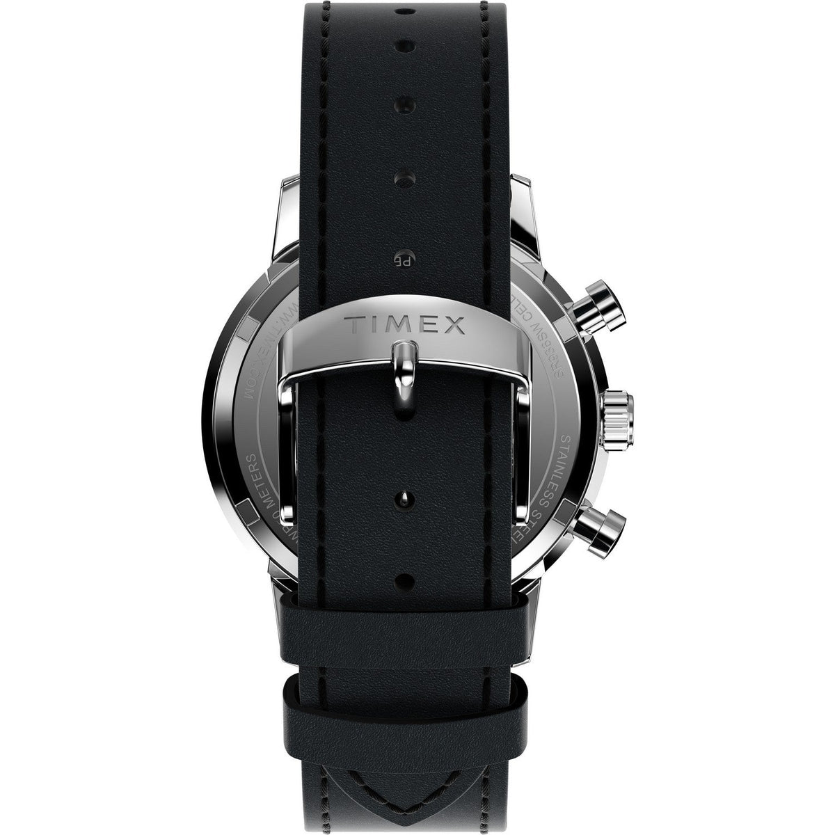 Timex Mens Peanuts Stainless Steel Black Dial Watch TW2Y48500