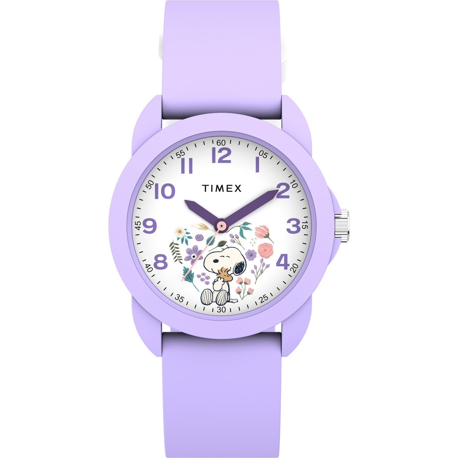 Timex Peanuts Youth Spring ABS White Dial Watch TW2Y51200