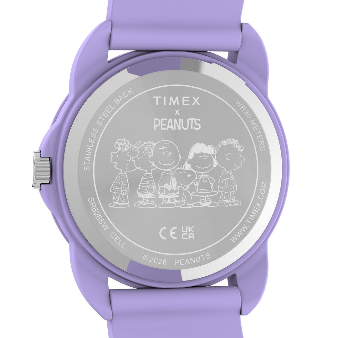 Timex Peanuts ABS White Dial Watch TW2Y51200