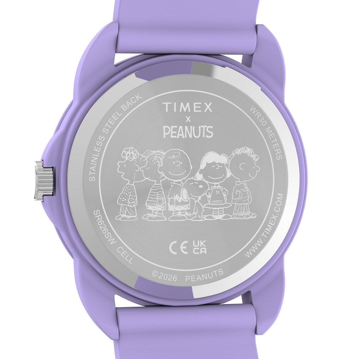 Timex Peanuts ABS White Dial Watch TW2Y51200