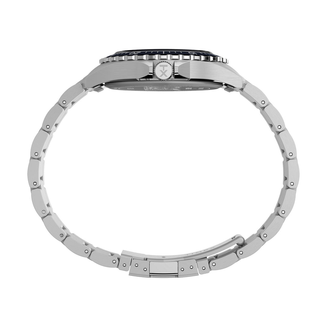 Timex Mens Peanuts Stainless Steel Blue Dial Watch TW2Y53900