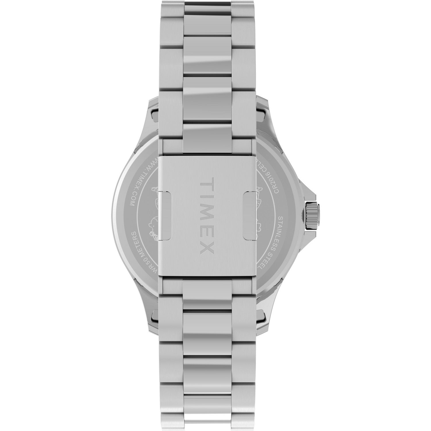Timex Mens Peanuts Stainless Steel Blue Dial Watch TW2Y53900