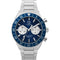 Timex Mens Q Timex Stainless Steel Blue Dial Watch TW2Y55900