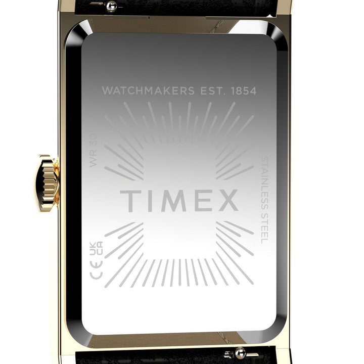 Timex Mens Timex Lab Stainless Steel White Dial Watch TW2Y56200