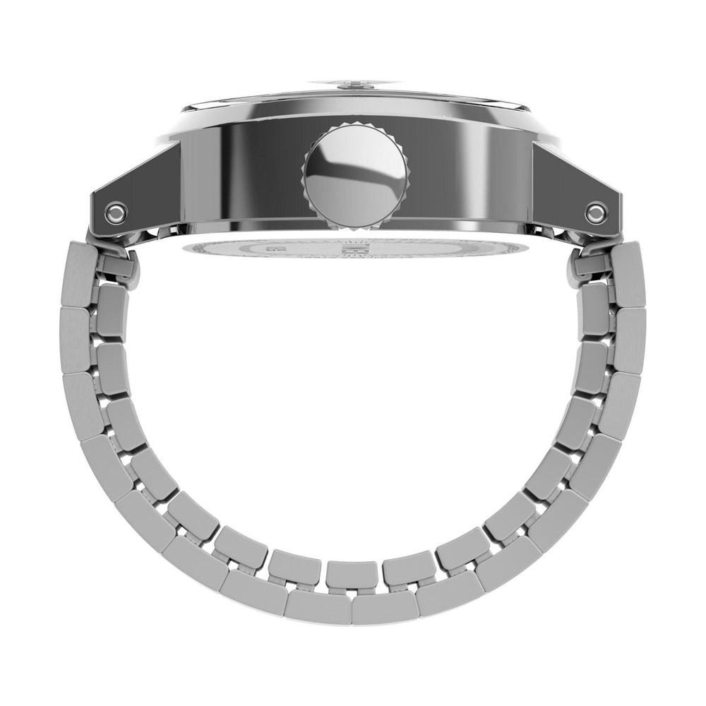 Timex Womens Trend Stainless Steel White Dial Watch TW2Y70700