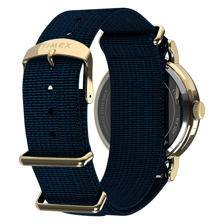 Timex Timex Lab Brass Blue Dial Watch TW2Y76100