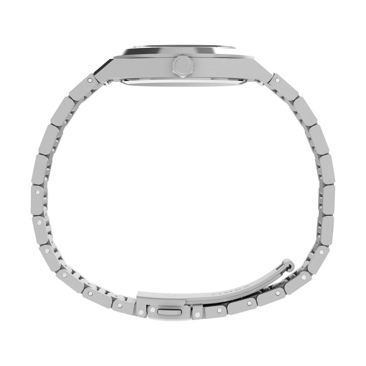 Timex Watches Womens Q Timex Marbella 34mm Stainless Steel Bracelet Watch TW2Y81800