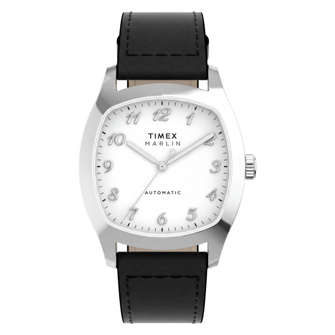 Timex Watches Mens Marlin® Chatham Automatic 36mm Leather Strap Watch TW2Y84300