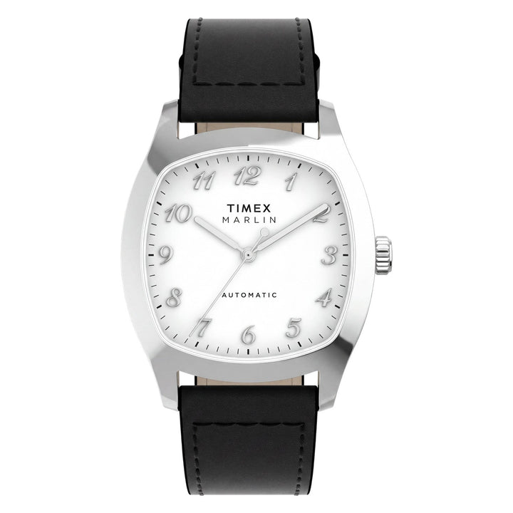 Timex Watches Mens Marlin® Chatham Automatic 36mm Leather Strap Watch TW2Y84300