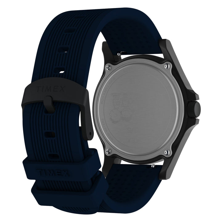 Timex Watches Mens Peanuts® x Timex Expedition® Acadia 40mm Silicone Strap Watch TW2Y84700