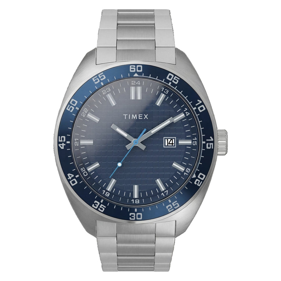 Timex Mens Weston 45mm Stainless Steel Bracelet Watch TW2Y88900