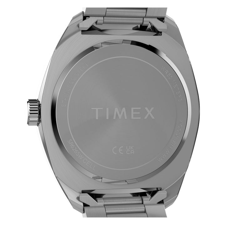 Timex Watches Mens Weston 45mm Stainless Steel Bracelet Watch TW2Y88900
