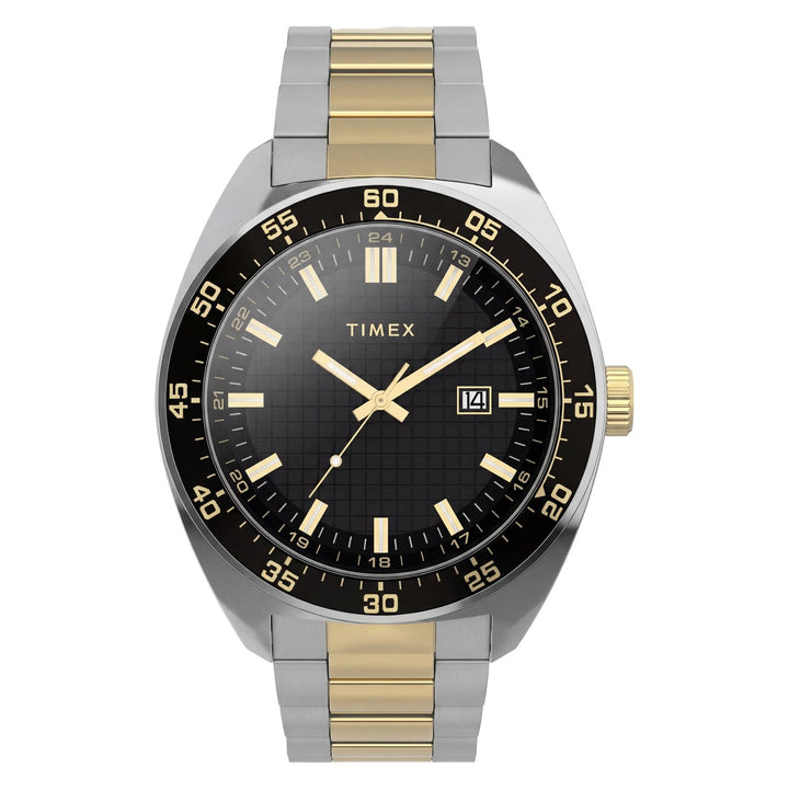 Timex Watches Mens Weston 45mm Stainless Steel Bracelet Watch TW2Y89100