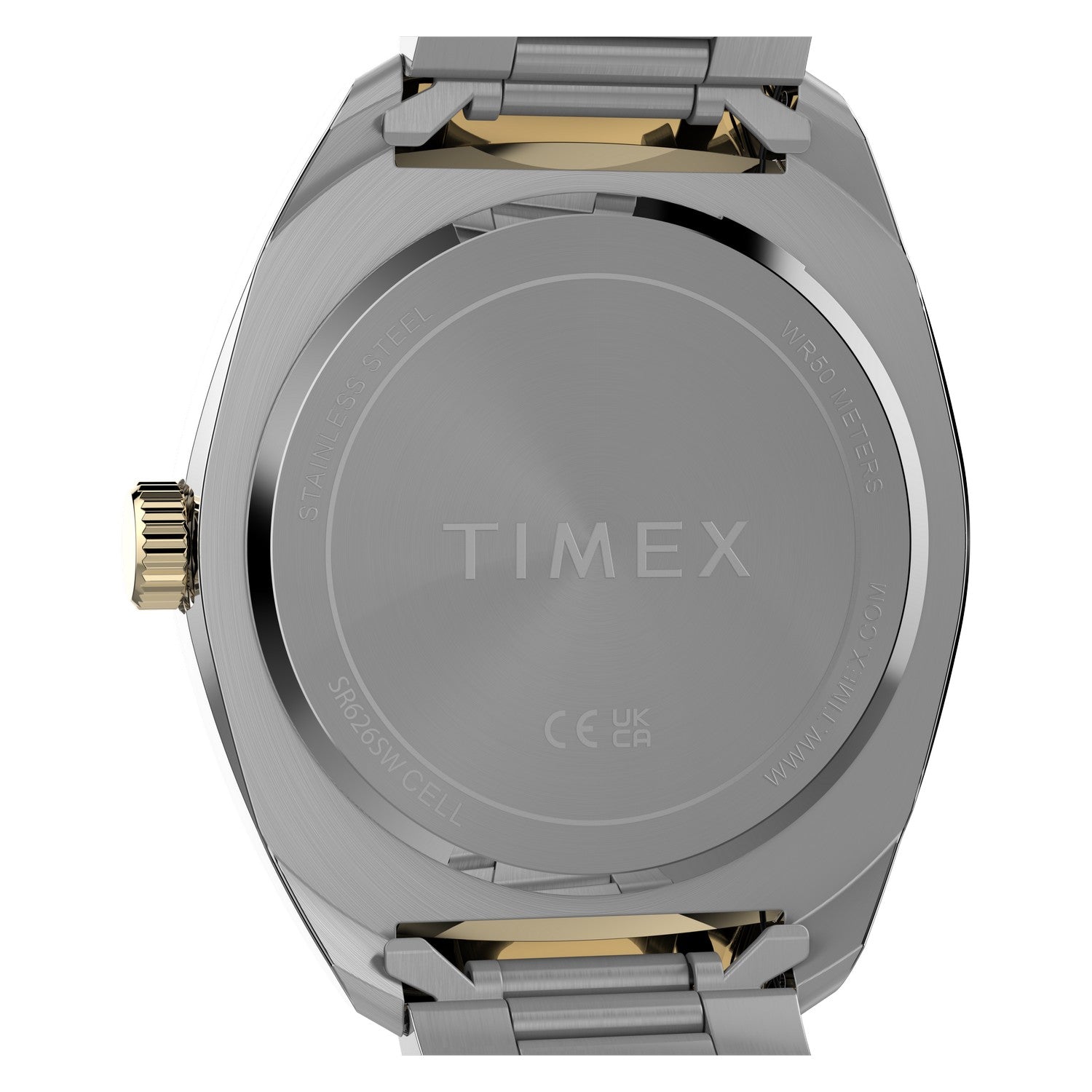 Timex Watches Mens Weston 45mm Stainless Steel Bracelet Watch TW2Y89100